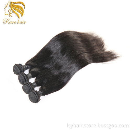 High Quality 100 Natural Hair Weft Virgin Brazilian Hair Weave Hair Silky Straight 10 to 40 Inch Wholesale Deal Weaving